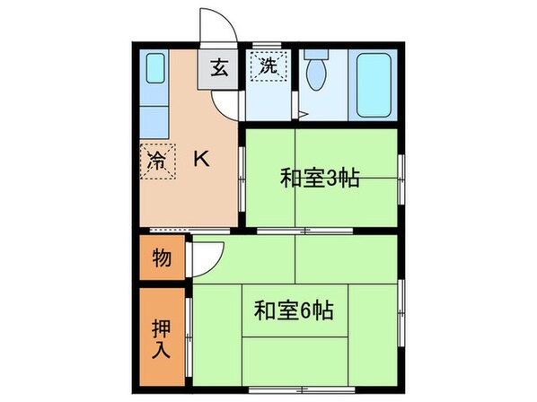 ベルクタール新横浜の物件間取画像